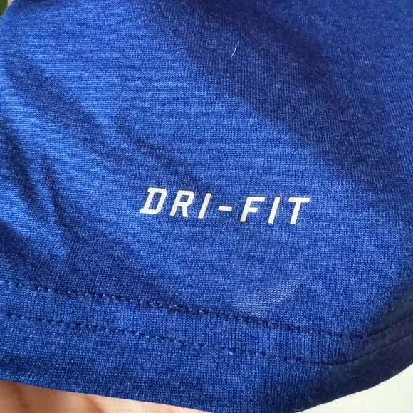 NY Giants Football NIKE Dri-Fit Blue Short Sleeve Tee Shirt Men’s XL - Picture 2 of 6
